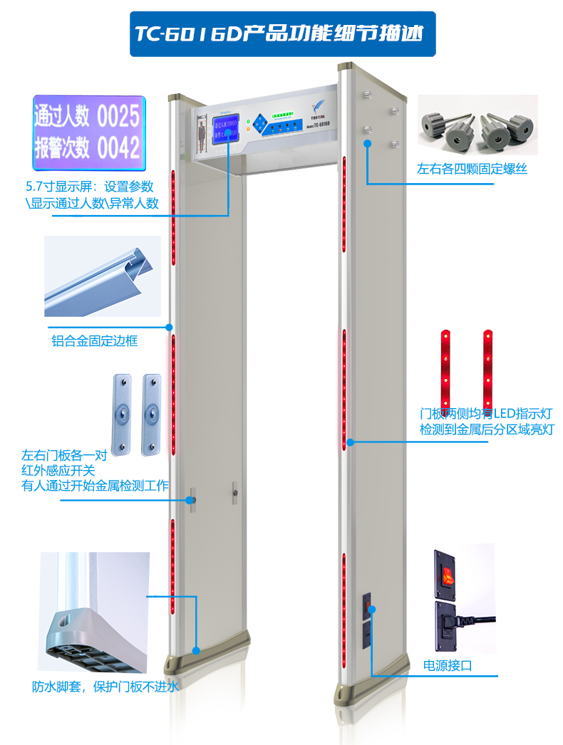 金屬探測(cè)門(mén)：安全守護(hù)與科技應(yīng)用的融合